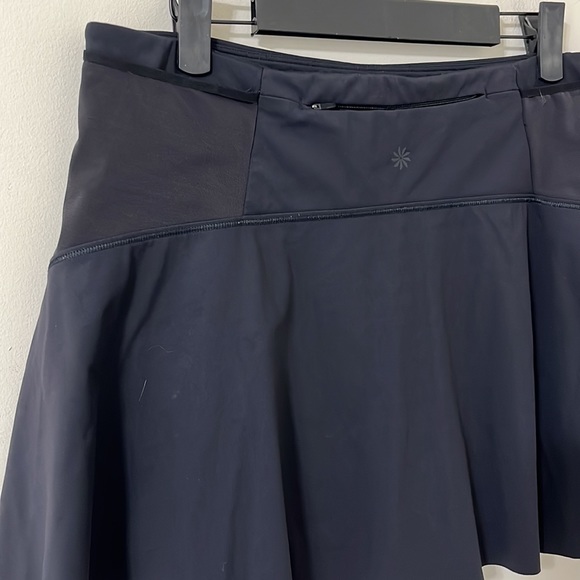 Athleta Black Match Point Skort 13.5” Size Medium - Picture 8 of 12